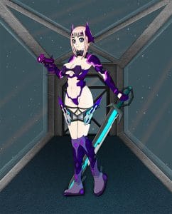 Mecha Momoko in Space