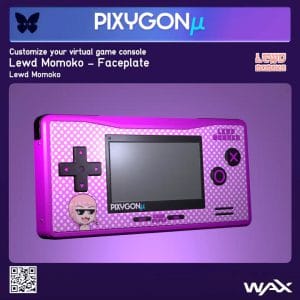 Lewd Momoko Pixygonμ Faceplate