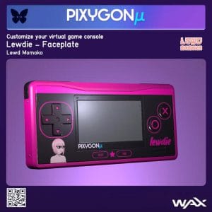 Lewdie Pixygonμ Faceplate