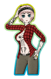 Retro Chica Caliente