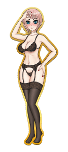 Lingerie Momoko Sticker