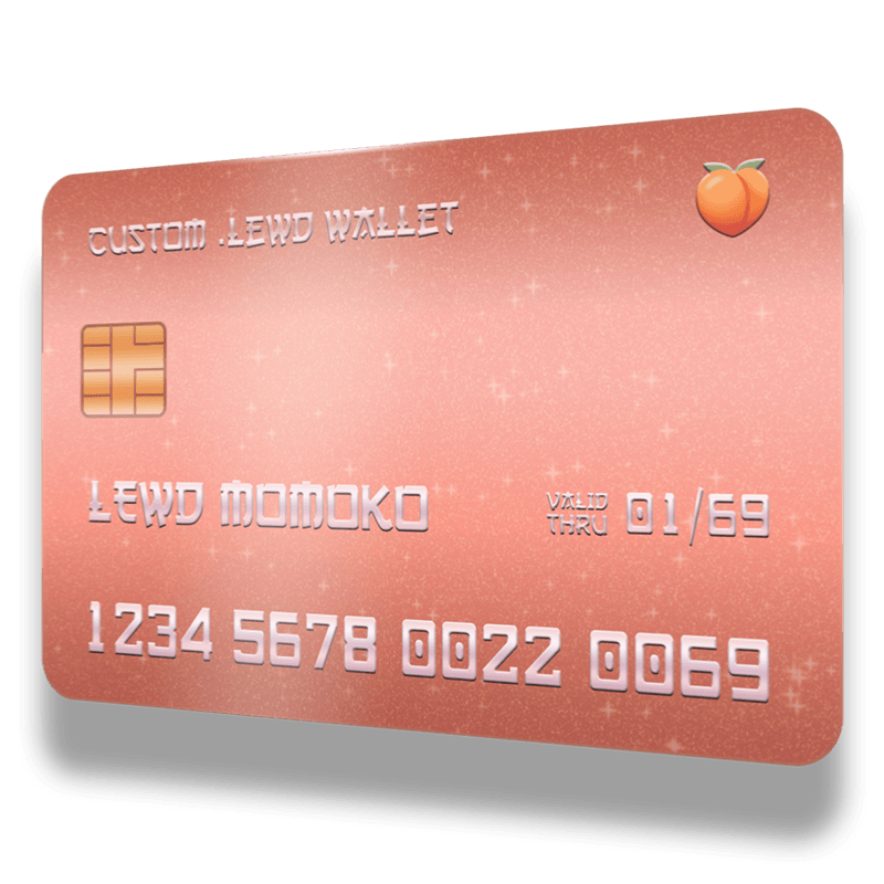 Lewd Wallet Front