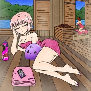 Momoko's Sauna Day